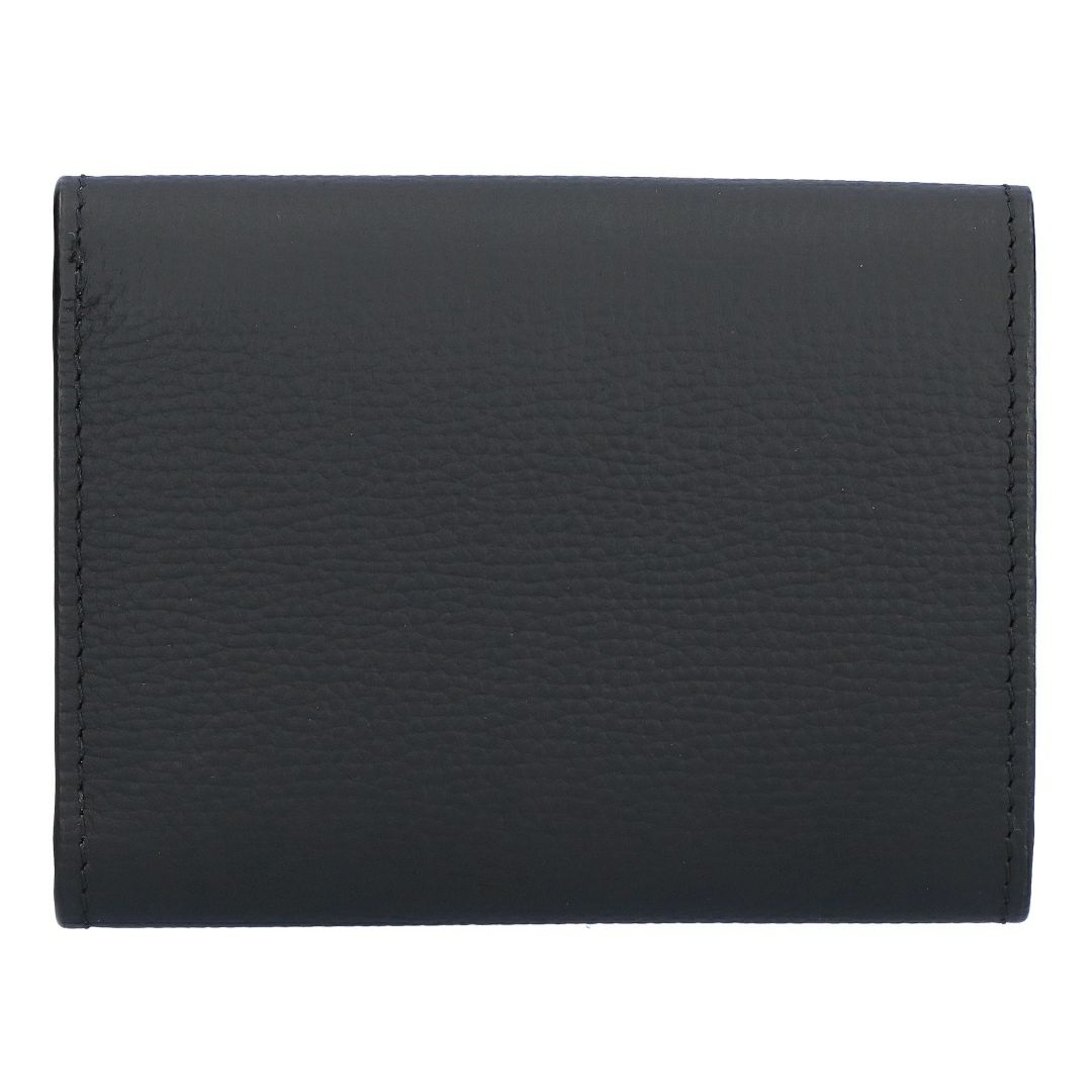 ロエベ LOEWE 折財布 三つ折り財布 アナグラム トライフォールド ウォレット C821TR2X16 1206 BLACK/GOLD 【お取り寄せ】