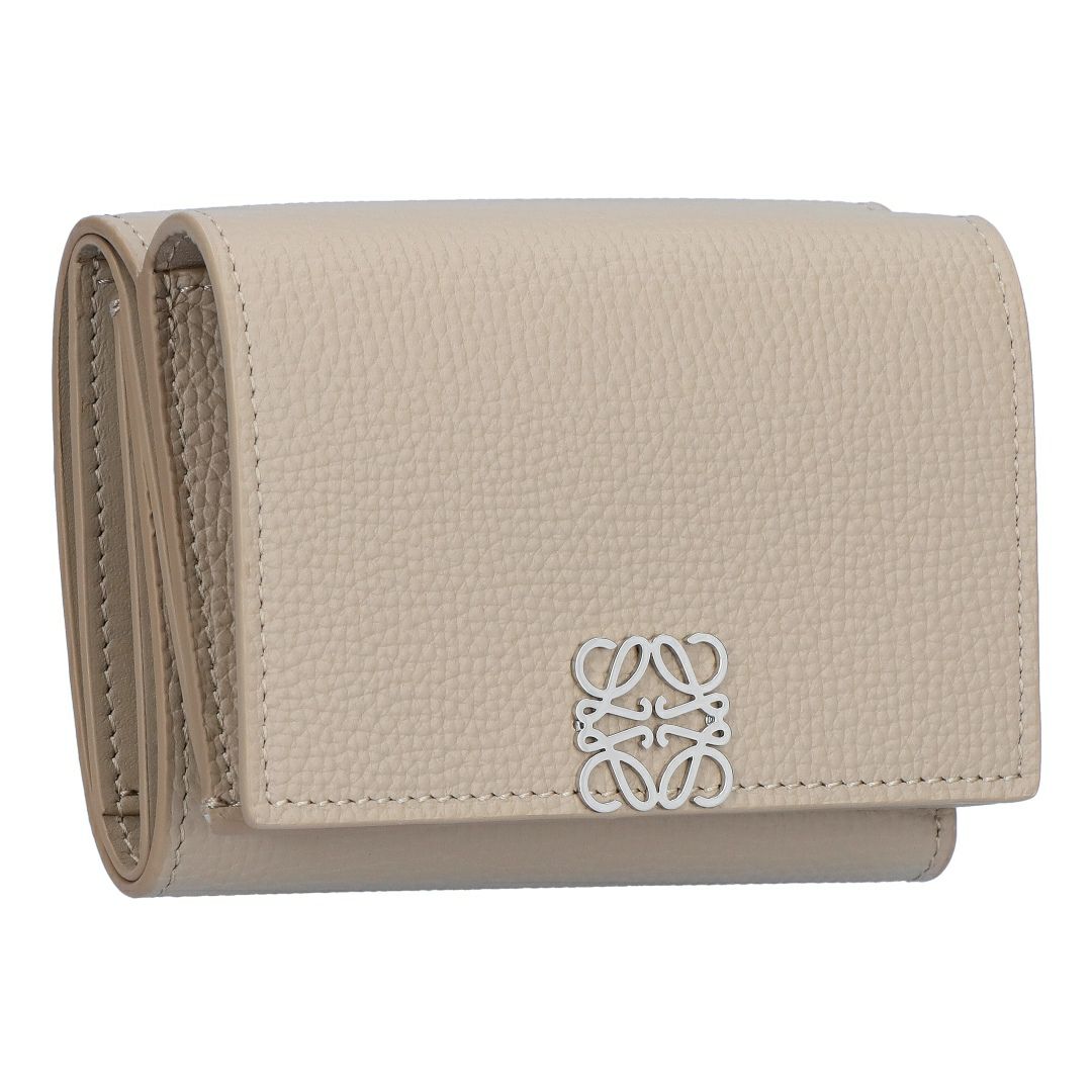 ロエベ LOEWE 折財布 三つ折り財布 アナグラム トライフォールド ウォレット C821TR2X16 5541 CLAY 【お取り寄せ】