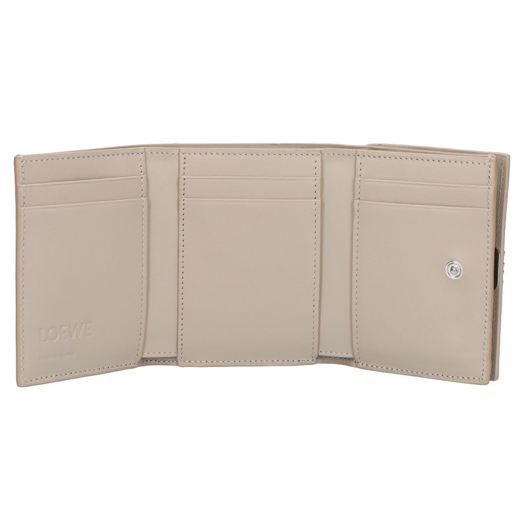 ロエベ LOEWE 折財布 三つ折り財布 アナグラム トライフォールド ウォレット C821TR2X16 5541 CLAY 【お取り寄せ】