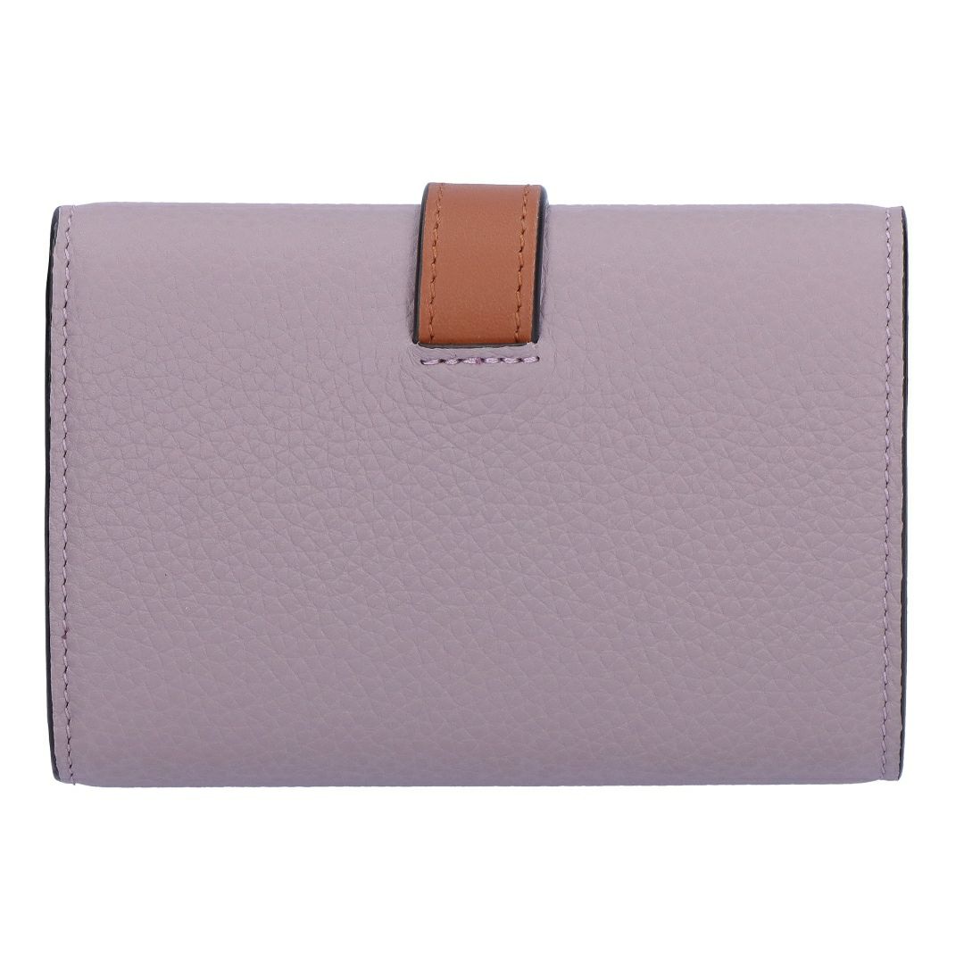ロエベ LOEWE 折財布 三つ折り財布 スモール ヴァーティカル ウォレット C660S86X04 0057 DIRTY MAUVE/SQUIRREL 【お取り寄せ】