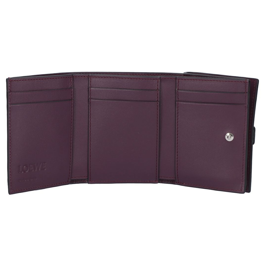 ロエベ LOEWE 折財布 三つ折り財布 ヴァーティカル ウォレット C660TR2X03 0057 DIRTY MAUVE/SQUIRREL 【お取り寄せ】