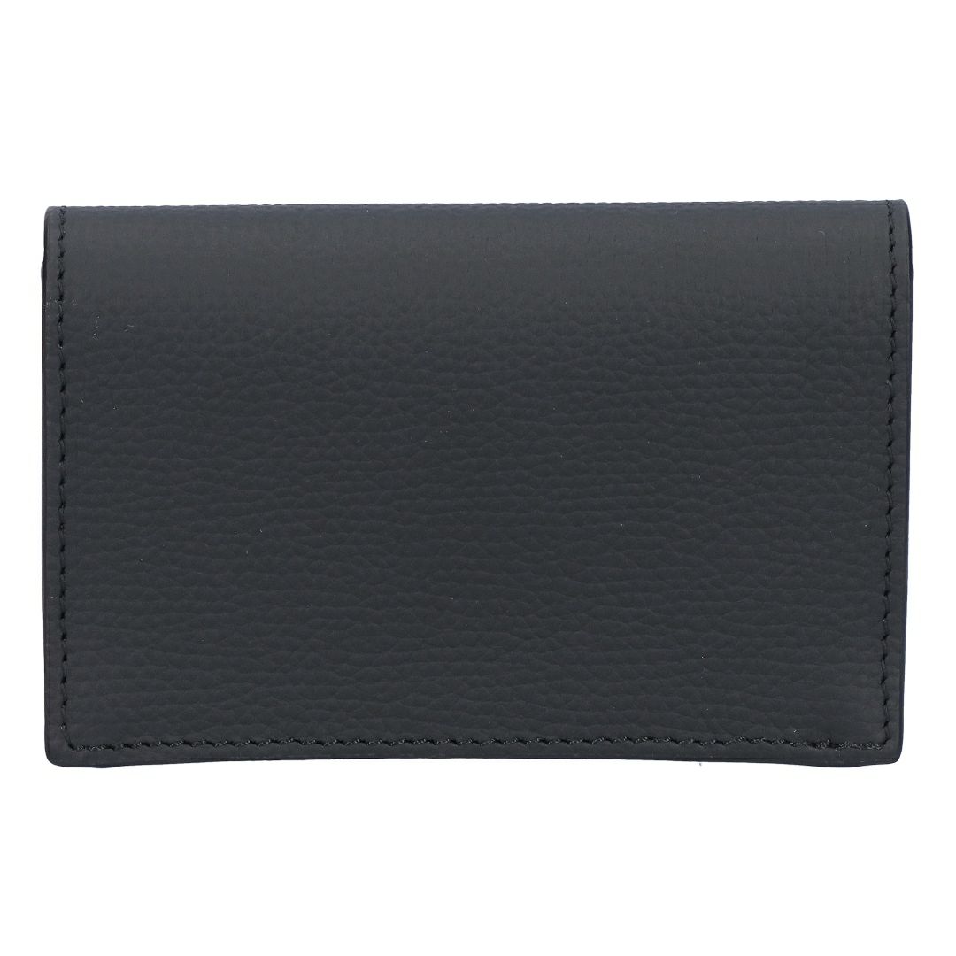 ロエベ LOEWE カードケース 名刺入れ アナグラム ビジネス カードフォルダー C821M97X08 1206 BLACK/GOLD 【お取り寄せ】