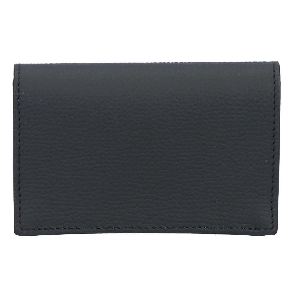 ロエベ LOEWE カードケース 名刺入れ アナグラム ビジネス カードフォルダー C821M97X08 1206 BLACK/GOLD 【お取り寄せ】