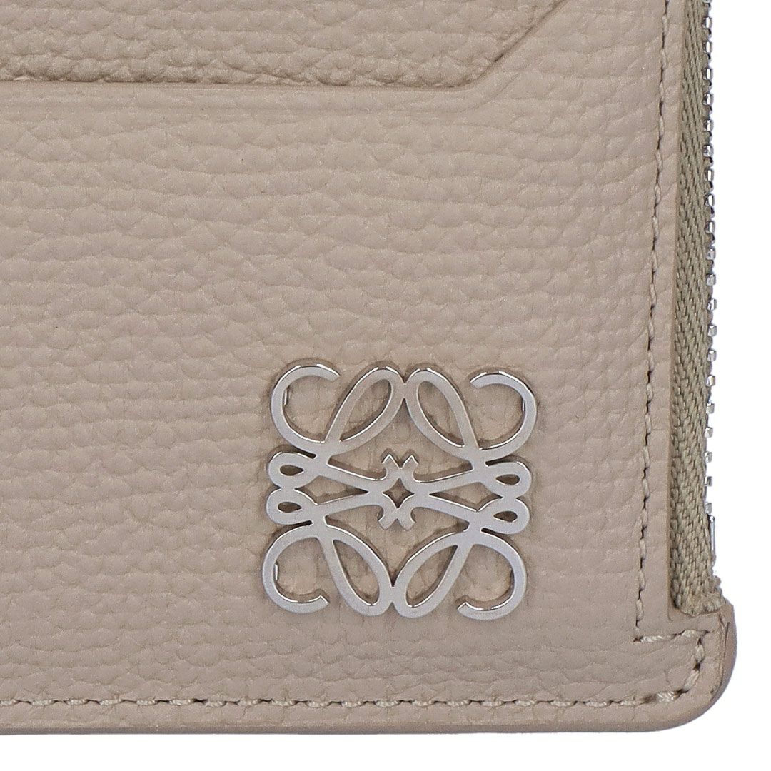 ロエベ LOEWE コインケース カードケース フラグメントケース アナグラム スクエア コインホルダー C821SQLX03 5541 CLAY 【お取り寄せ】