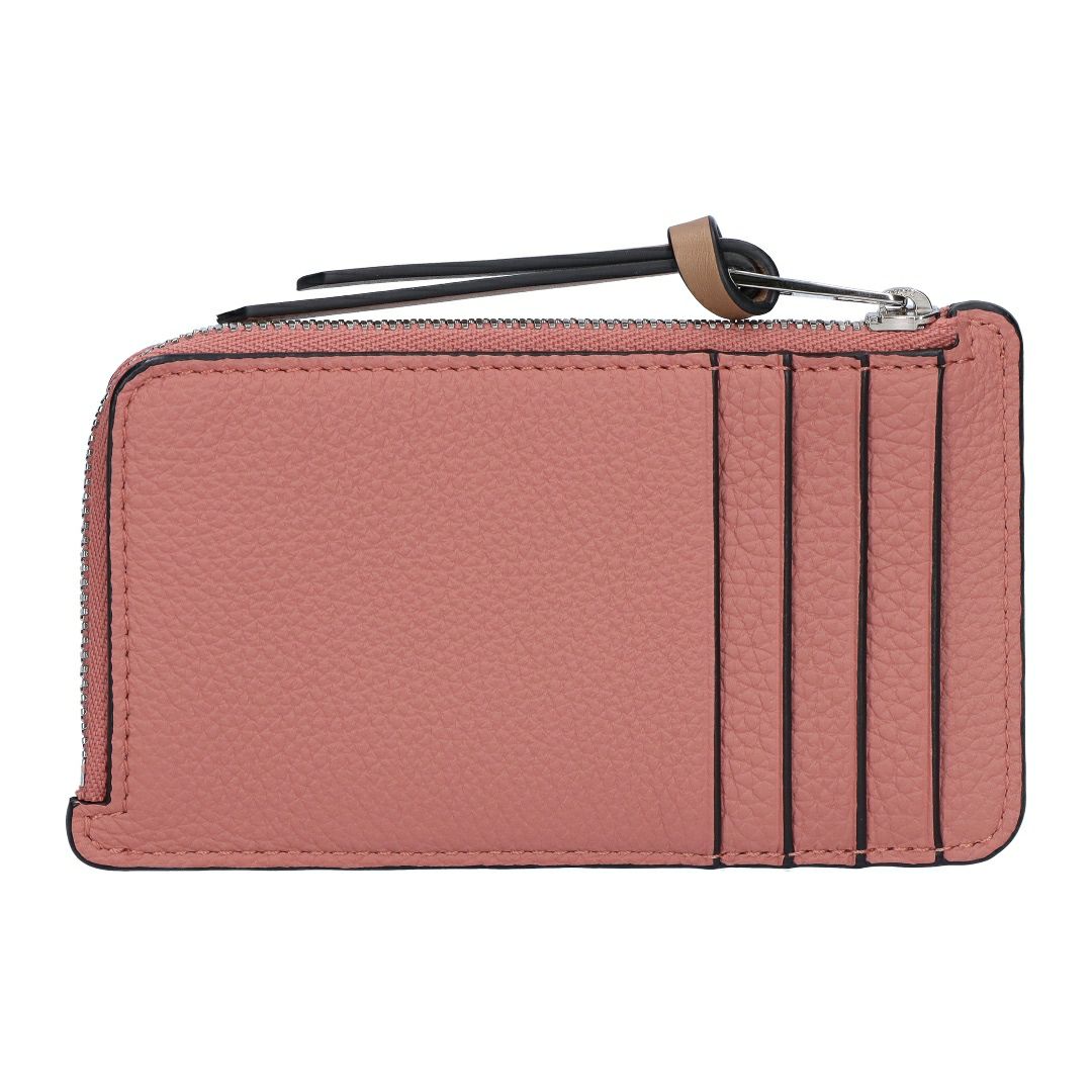 ロエベ LOEWE カードケース コインカードホルダー 小銭入れ フラグメントケース コイン カードホルダー C660Z40X07 0061 BLUSH/MAHOGANY 【お取り寄せ】