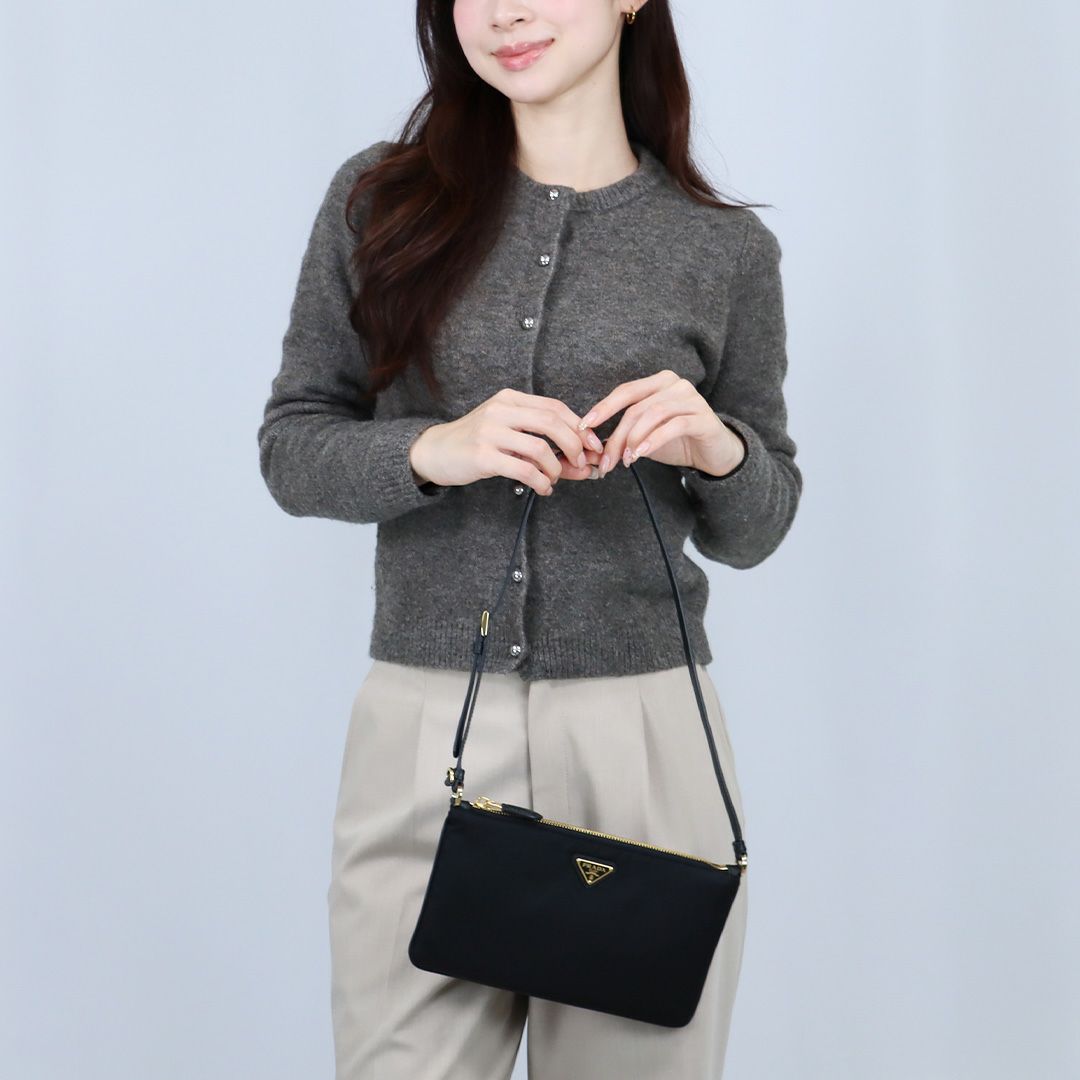 プラダ PRADA ポーチ RE-NYLON 1NE545 2C05 F0002 NERO