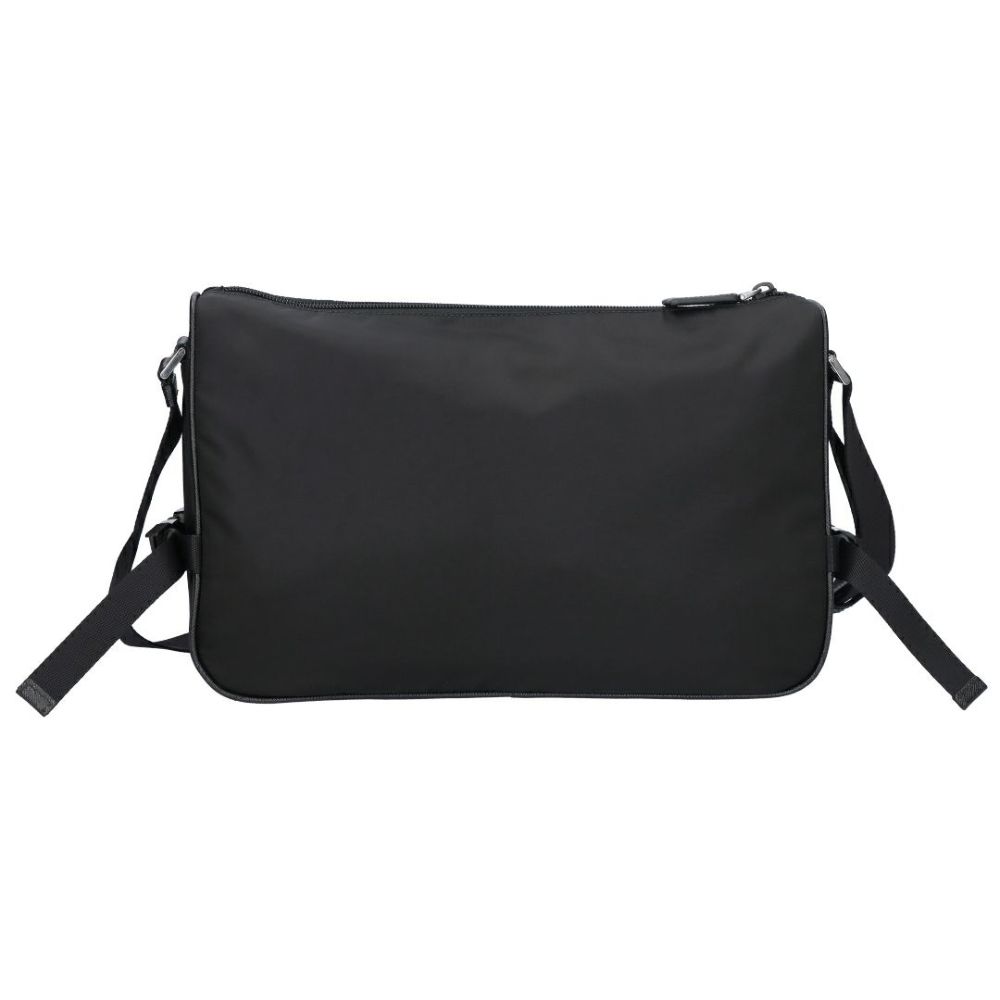 プラダ PRADA ショルダーバッグ クロスボディ ラージ RE-NYLON サフィアーノレザー ショルダーバッグ 2VH191 2DMG OOO F0002 NERO