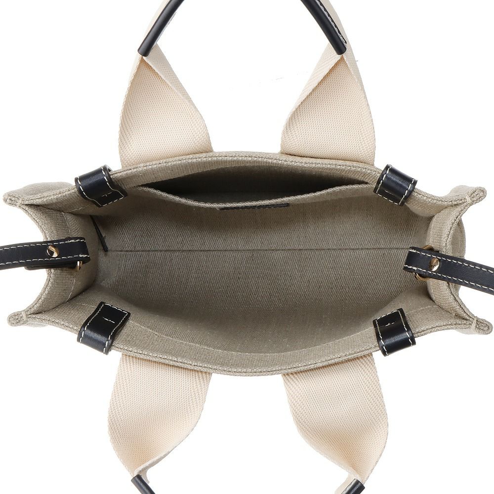 クロエ CHLOE 2WAYバッグ WOODY スモールトート CHC22AS397 I26 ベージュ系(91J WHITE/BLUE)