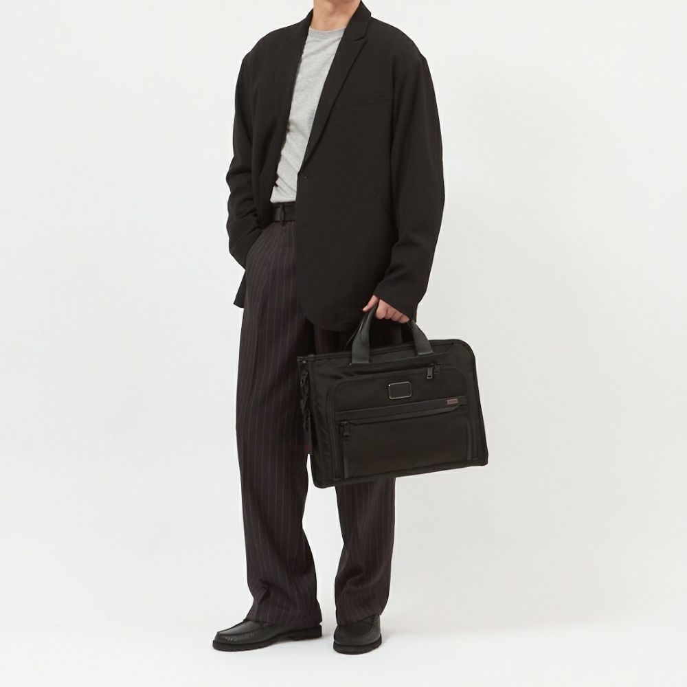 トゥミ TUMI ビジネスバッグ ブリーフケース 【ALPHA：アルファ】 2603110D3 (117301 1041) ブラック（BLACK）